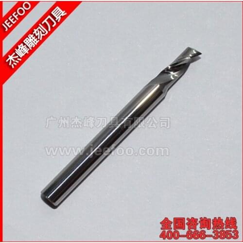4*3.5*8mm One Flute Sprial Cutter for Aluminum / Aluminum End Mill Bits, Spiral Cutters, Engraving Router Bits