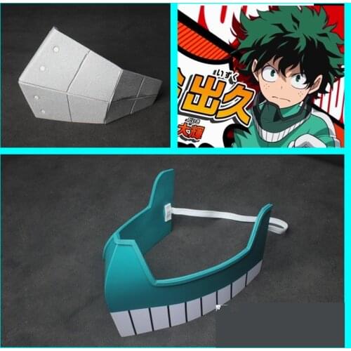 New Type Anime My Boku no hero academia My Hero Academia Midoriya Izuku EVA Mask Cosplay Props Anime Fans Gifts Handmade