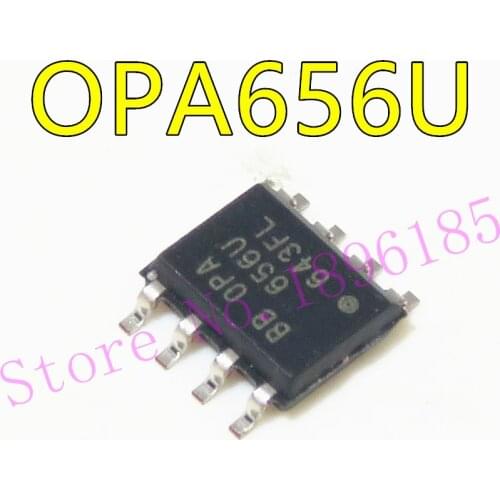OPA656 OPA656U OPA656UA SOP8 Wideband, Unity-Gain Stable, FET-Input OPERATIONAL AMPLIFIER
