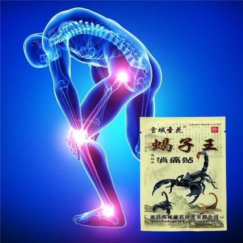 32pcs Chinese Medicine Patch Emperor Scorpion Venom Analgesic plaster for Rheumatoid Arthritis Lumbar spine Pain Bruises Sprains