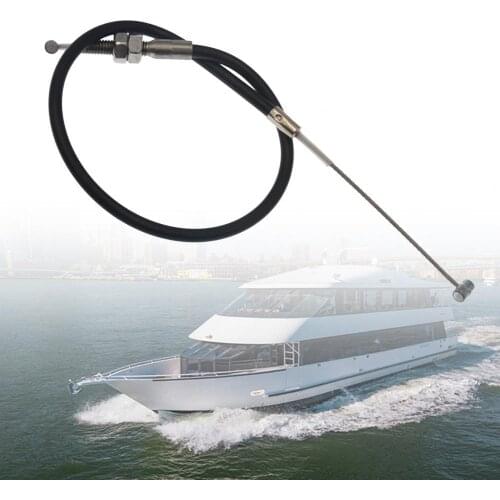 50% Wholesales Throttle Cable Replacement Universal Black Remote Control Shift Wire 6L2-26301-00 for Yamaha/for Painier/for Hanb