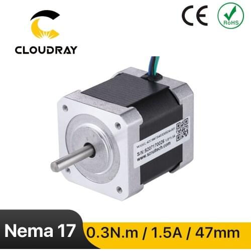 Nema17 Stepper Motor 42mm 2 Phase 30Ncm 1.5A Stepper Motor 4-lead Cable for 3D printer CNC XYZ
