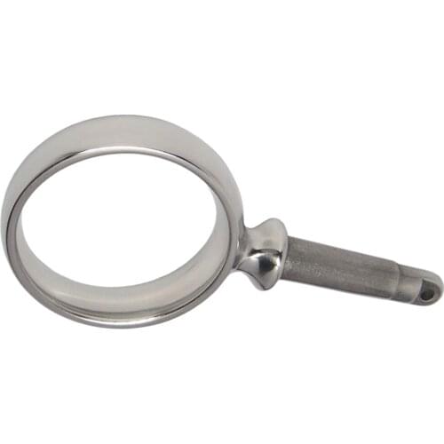 2 Inch Round Horn Galvanized All Lock 2 Inch X1 / 2 Inch Shank 316 Stainless