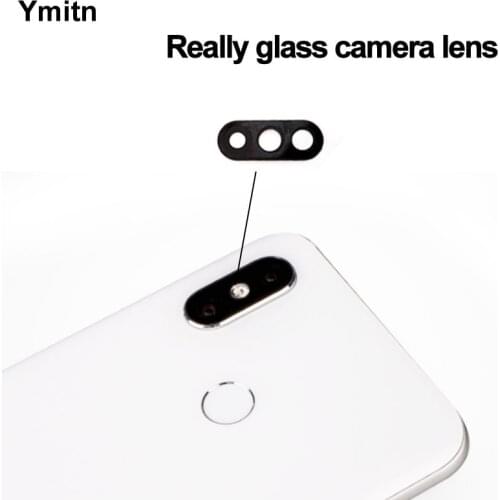 2PCS Ymitn New Back Rear HD Camera Glass Lens Cover with Adhesive Replacement For Xiaomi 8 Mi8 Mi 8 M8