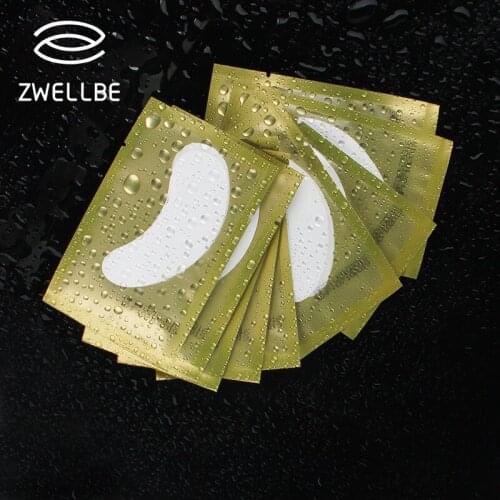 200pairs/pack New Paper Patches Eyelash Under Eye Pads Lash Eyelash Extension Paper Patches Eye Tips Sticker Wraps Make Up Tools