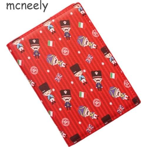 Mcneely High Quality Passport Card Holder,2020 Famous Brand New Arrivals Passport Cover women travel passport case