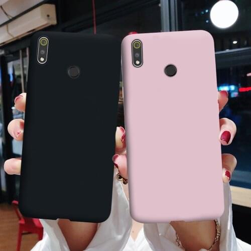 Realme 3 Pro Case For Realme 3 Pro Back Cover Candy Color TPU Silicone Soft Matte Phone Case for OPPO Realme 3Pro Realme3 Bumper