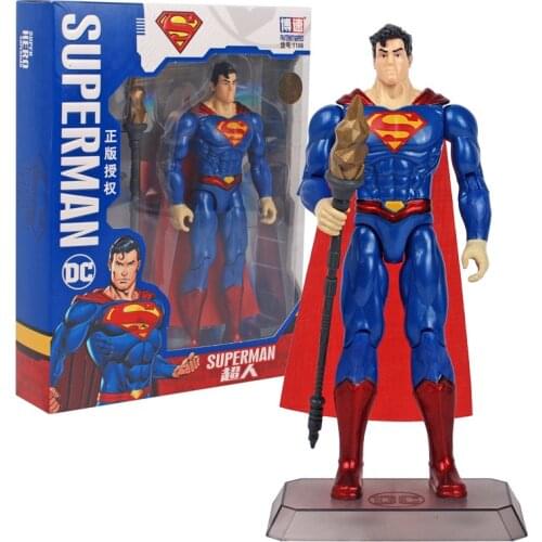 DC Justice League Flash Aquaman Superman Batman The Joker Green Lantern Movable Limbs Doll Action Figure Collectible Model Toy