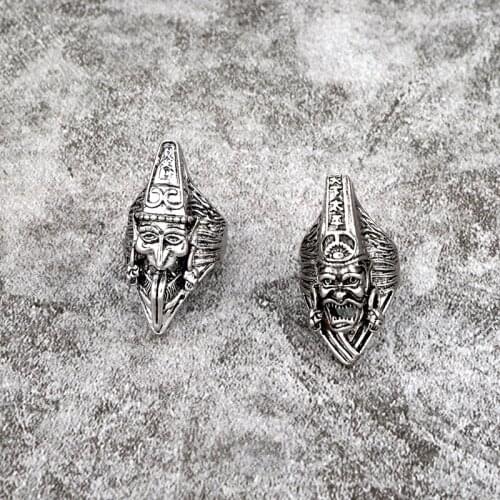 GEOMEE Punk Rings For Men