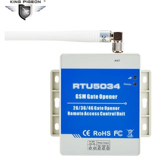 GSM Garage Door Opener Remote Control Automatic Door Gate Control Board sliding door motor Control unit RTU5034 3G Optional
