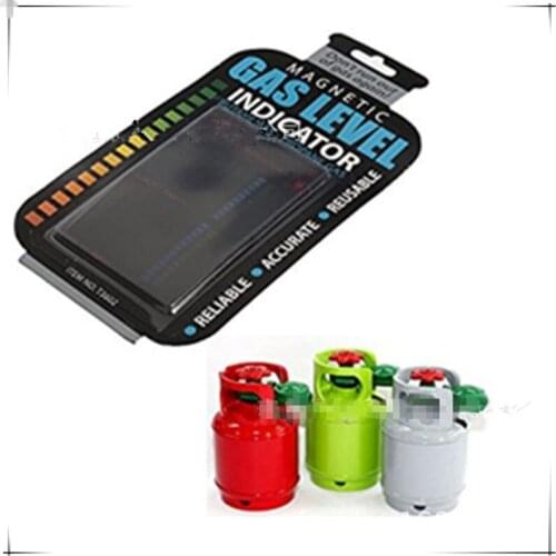 5PCS Gas Tank Level Indicator Magnetic Gauge Caravan Bottle Propane Butane LPG Fuel Gas Tank Level Indicators Mar15-45