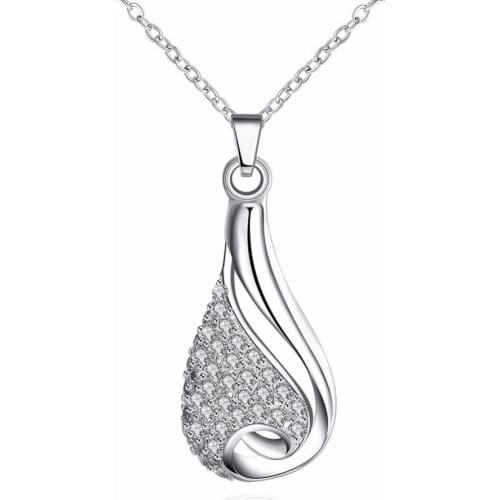 925 silver zircon water bottle pendant European and American hot classic models