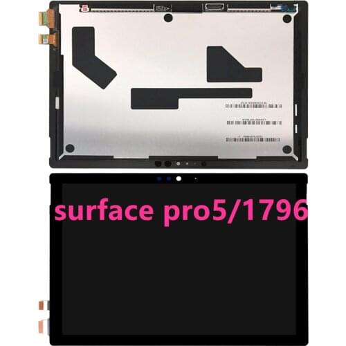 Original Lcd For Microsoft Surface Pro 5 1796 LCD Display Touch Digitizer Assembly LP123WQ1 For Microsoft Surface Pro5 Lcd