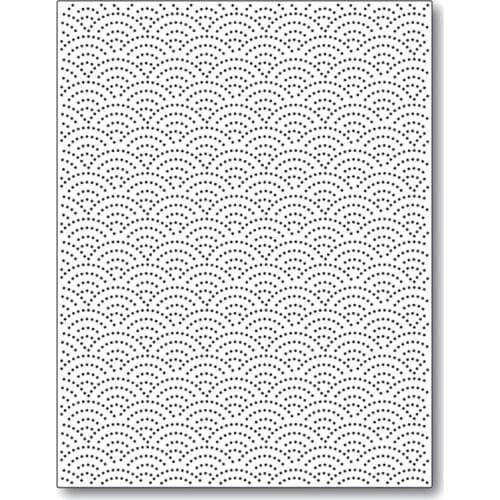 Rectangle Square Metal Cutting Dies Wave Point Design New Arrival 2021 for Card Making Background Photo Album DIY Craft Template