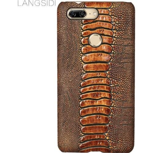 Luxury brand phone case ostrich foot grain half-wrapped phone case For Gionee M7 phone case handmade custom processing