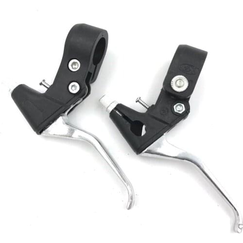 1Pair Aluminum Alloy Bicycle Brake Lever Three Finger For Mountain Bike Bicycle MTB Accessories Bicycle Brake Lever Dropshipping