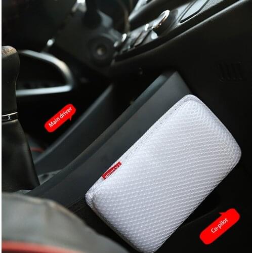 Universal Leather Knee Pad for Car Interior Pillow Comfortable Elastic Cushion Memory Foam Leg Pad Thigh Support Car Accessories