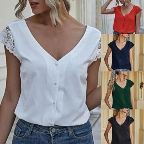 Women T-shirt Lace Backless Summer V Neck Short Sleeve Top for Dating plus size tops for women loose купальники женские 2021