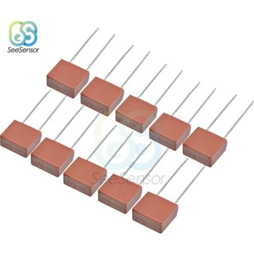 10pcs 1A 2A 3.15A 4A 5A 6.3A 250V 392 Square Plastic Fuse LCD TV Power Board Commonly Used Fuses Slow Blow Fuse T1A T2A T3.15A