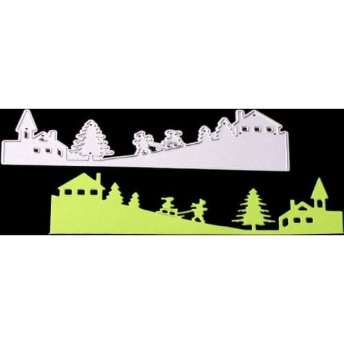 143*42m Skiing people Metal Cutting Dies for scrapbooking for Craft Paper DIY new die cut Template