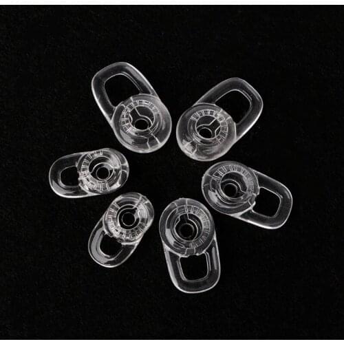 3 Pairs Soft Silicone Bluetooth In-Ear Earphone Covers Earbuds Pads Cushions S/M/L