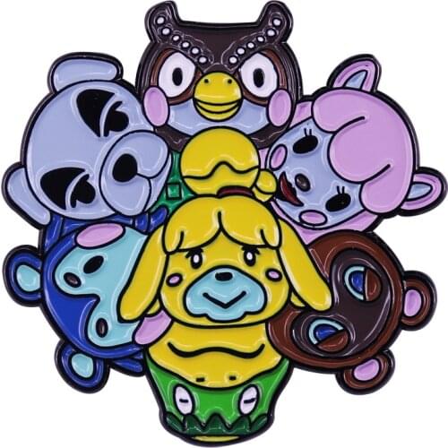 Animal Crossing Spinning Brooch It will bring you a happy week