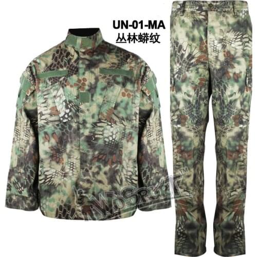 Outdoor training wear - resistant scratch - resistant suit training suit tactical ACU camouflage suit