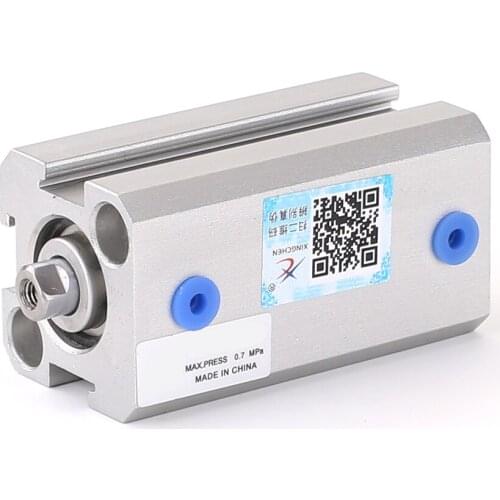 Double Actions 12mm Bore 50mm Stroke Stainless steel Pneumatic Air Cylinder SDA12-50