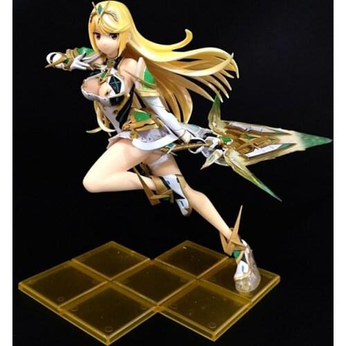 27cm Japanese anime figure Xenoblade Chronicles 2 Shimoji Shino action figure collectible model toys for boys