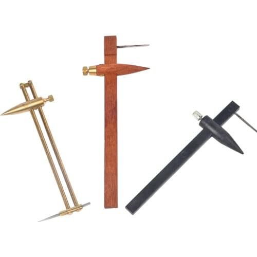 Fine pottery tools calipers measuring tools copper plastic wood pottery circle drawing tools used to make round clay tablets