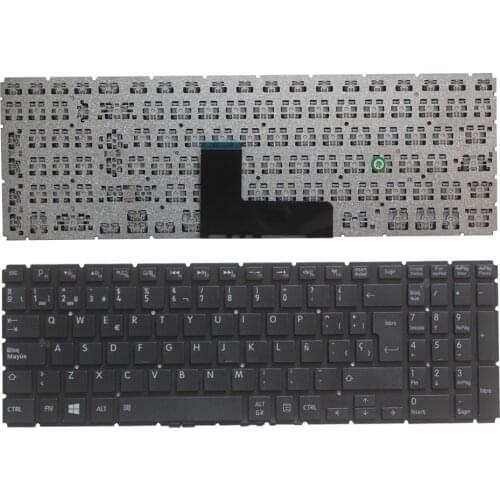 New Spanish keyboard for Toshiba Satellite L50-B L55-B L55DT-B S50-B S55-B SP Laptop Keyboard black