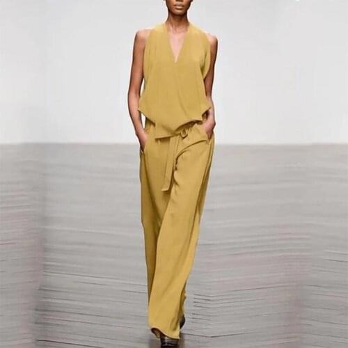 2021 Summer New Lady Sleeveless Romper Womens Jumpsuit Bodysuit Bodycon Party Streetwear Outfit Clothes Party Playsuit