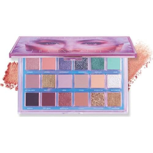 18 Color Eyeshadow Palette Colorful Shadows Palett Glitter Highlighter Shimmer Make Up Pallet Pigment Matte Eye Shadow Pallete