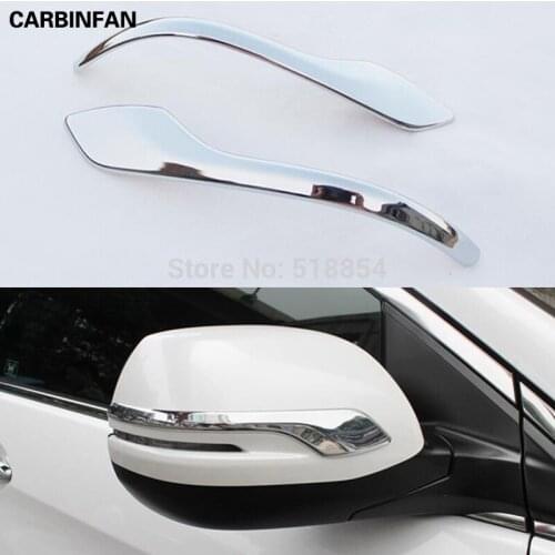 FIT FOR 2012 2013 2014 CRV CR-V CHROME REARVIEW MIRROR SIDE MOLDING COVER TRIM GANISH ACCESSORIES 2PCS/SET
