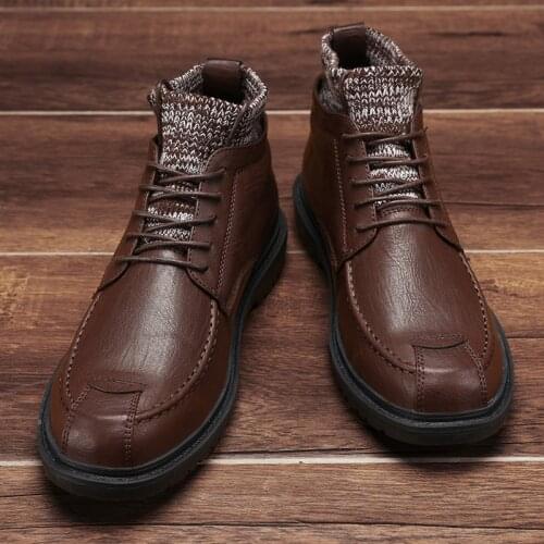 Casual Shoes Men Casual Shoes Fashion Leather Man Shoe Leisure For Sneaker Mens Mens Zapatillas Hombre Flat Sneakers