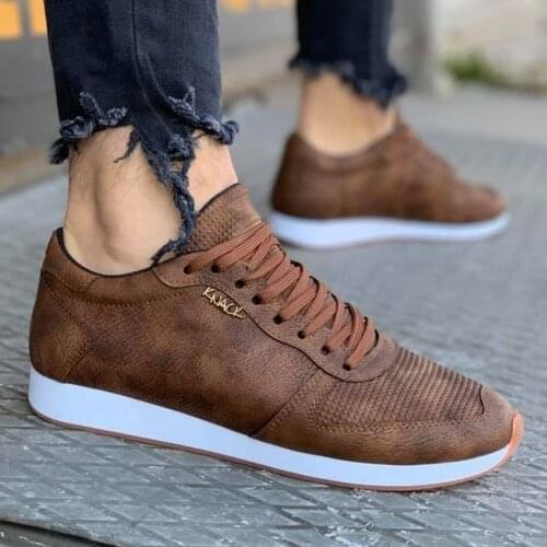 Knack Casual Male Shoes 002 Serrated Tan street Fashion New Season New Creation Spring Summer Cool Comfortable