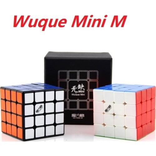 Qiyi Wuque Mini 4x4x4 Magnetic Magic Cube 6cm Mini M Wuque 4x4 Puzzle Magico cubo Puzzle Toy Mofangge with Magnets professional