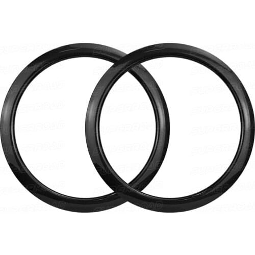 Special Price 50mm Deep Toray Carbon Road Bike Tubeless Disc Rims With Honeycomb Finish