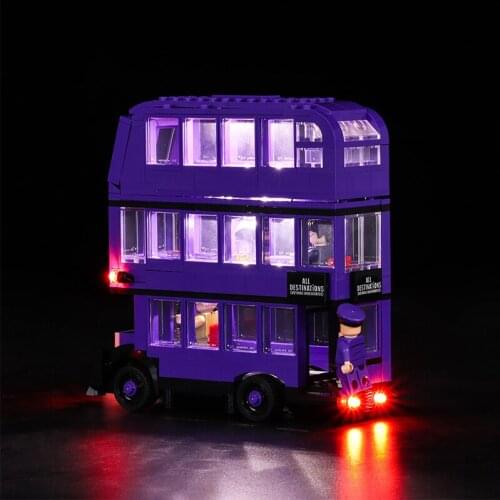 Led Light Compatible For 75957 Bus Building Bricks City Blocks Toys (Only LED Light, No Block Kit)