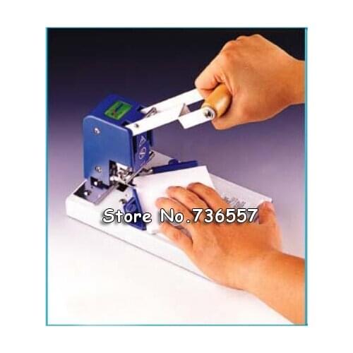 Sysform Desktop paper corner cut & Round,manual heavy duty paper books sheet corner cutting machine,R6 Radius