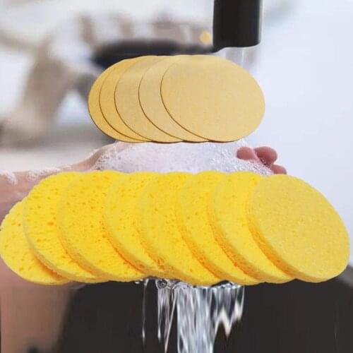 Compressed Wood Pulp Cotton Cleansing Flap Cleansing Sponge Makeup Remover Cotton Wood Pulp Cotton Facial Cleansing Flap