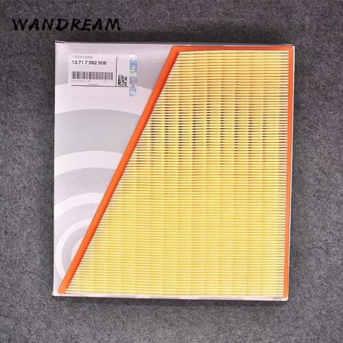 Engine Air Filter 13717582908 1Pcs For Bmw F10 F11 520i 528i xDrive 2010-2016 X1 E84 2011-2015 Z4 Roadster E89 2009
