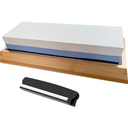 1000/6000 Grit Whetstone Waterstone Sharpener Kit Sharpenning For Chef