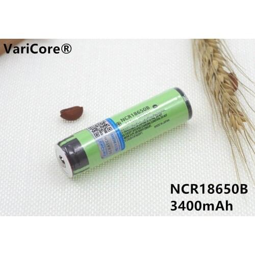 3 pcs. New varicore for 18650 3400 mAh rechargeable battery 3.7 V rechargeable lithium ion battery protection circuit