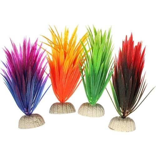 Aquarium Landscapes Fish Tank Simulation Aquatic Plants Decoration Colorful Aquatic Plant Simulation Fish Tank Accessories