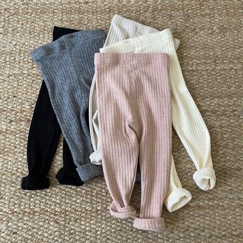 Children Kids Boys Girls Knit Pants Casual Kids Baby Boy Girl Strip Pants Spring Autumn Baby Boy Girl Pants