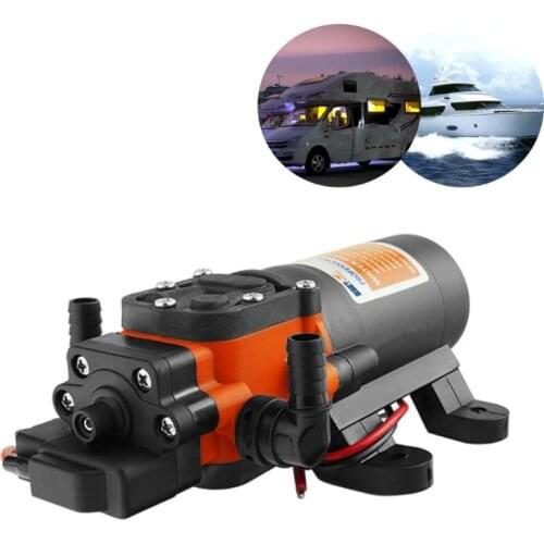 12V DC Micro Diaphragm Pumping Self-priming Pump Spray Motor 2 Chamber Positive Displacement Caravan/RV/Boat/Marine