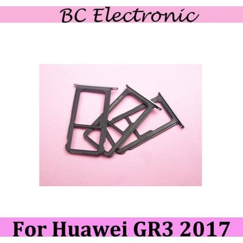 New Original for Huawei GR3 2017 phone Sim Card Holder Tray Card Slot for Huawei GR3 2017 on battery cover