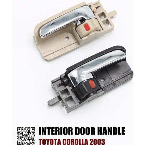 OKC CHORMED INTERIOR DOOR HANDLE FOR TOYOTA COROLLA 2003 BYD F3 SUZUKI SWFIT