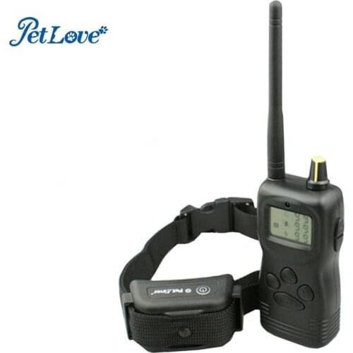 Remote Control Dog Training Collar - 100 Meters Beeper Electronic Shock and Vibration Waterproof and Rechargeable for 1 Dog